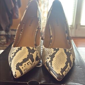 Torrid Women's Snakeskin Print Heels